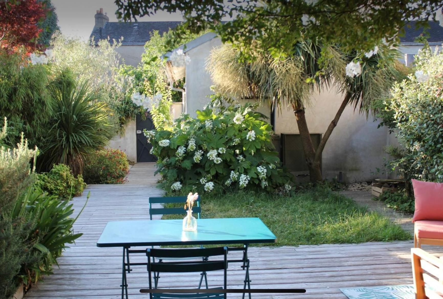 Duplex Confort Et Jardin Charmant نانت المظهر الخارجي الصورة